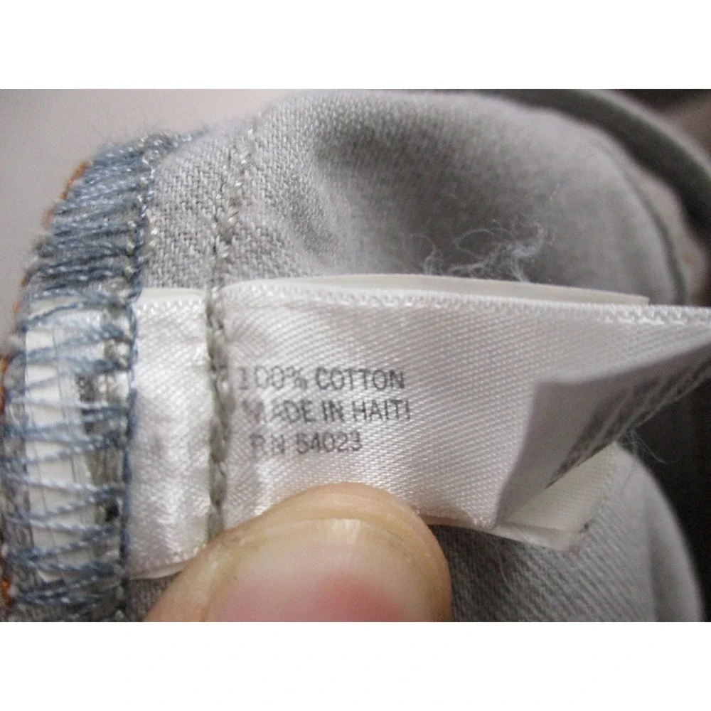 Banana Republic‎ Mens Straight Fit Gray Twill Pants Jeans 34x32